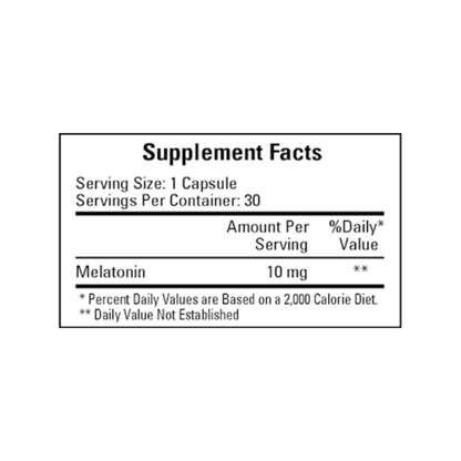 Oncotonin Melatonin 10 mg 30 caps