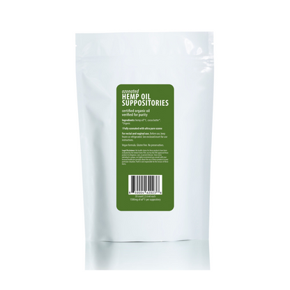 Ozone-Infused Hemp Oil Suppositories