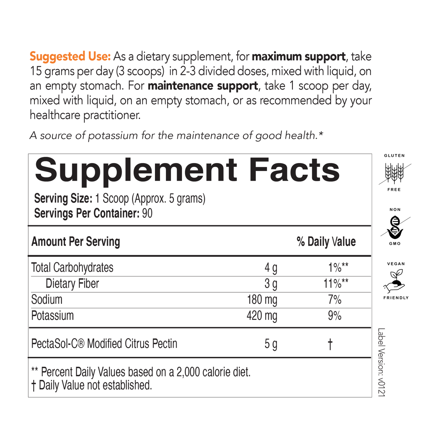 PectaSol-C Powder (454 grams)