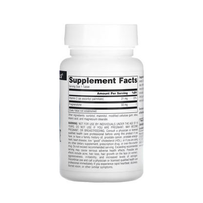 Pregnenolone, 50 mg, 120 Tablets