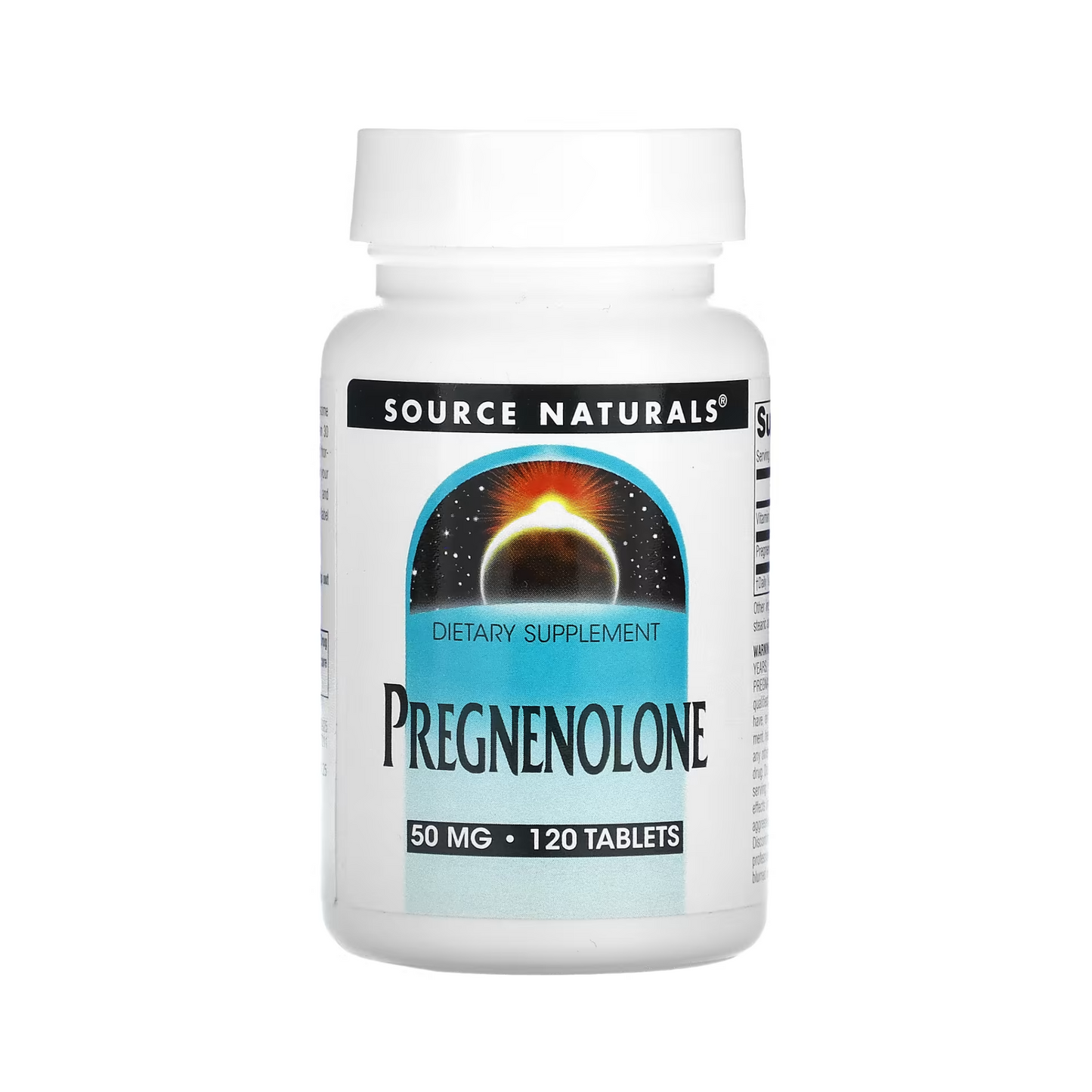 Pregnenolone, 50 mg, 120 Tablets