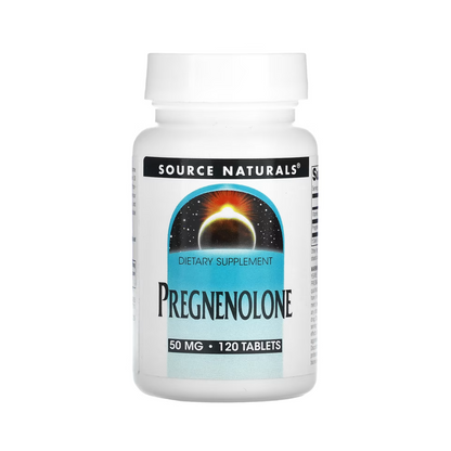 Pregnenolone, 50 mg, 120 Tablets