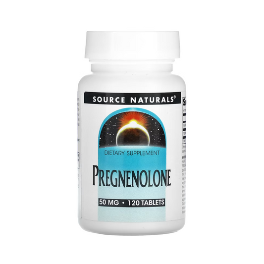 Pregnenolone, 50 mg, 120 Tablets
