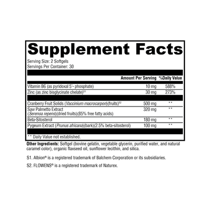 Prostate FLO 60 Softgels