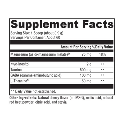 RelaxMax 60 Cherry Servings