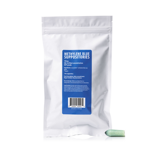 Methylene Blue Suppositories 20 Ct