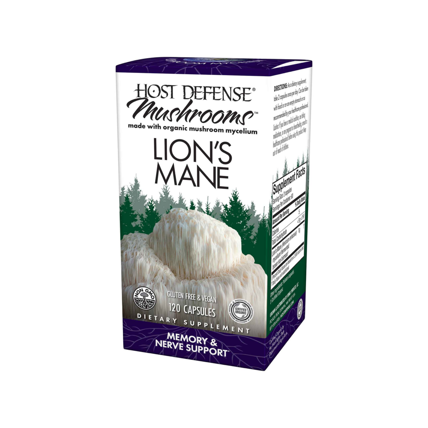 Lions Mane (Hericium erinaceus) 120ct