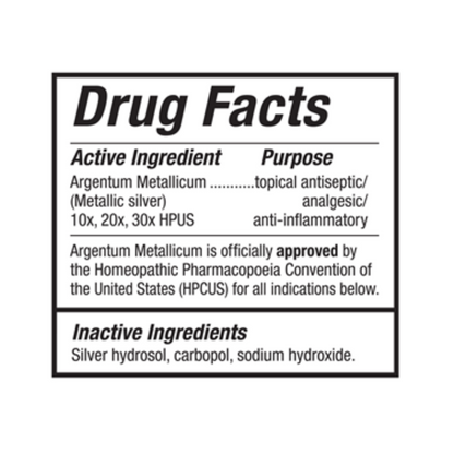 Silver Homeopathic First Aid Pro 2 fl oz Gel