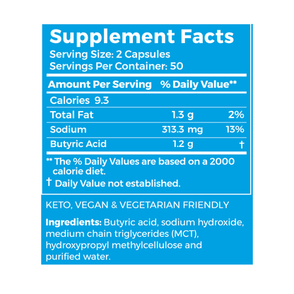 Sodium Butyrate 100 caps