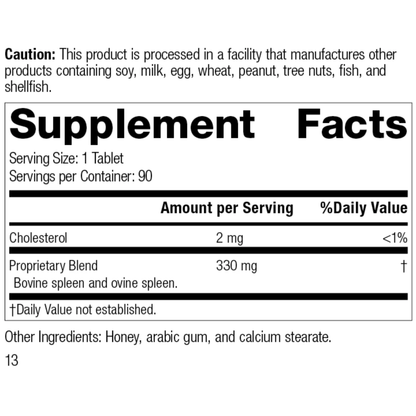 Spleen Desiccated
