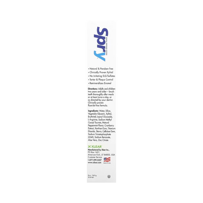 Spry Toothpaste Peppermint 5 oz