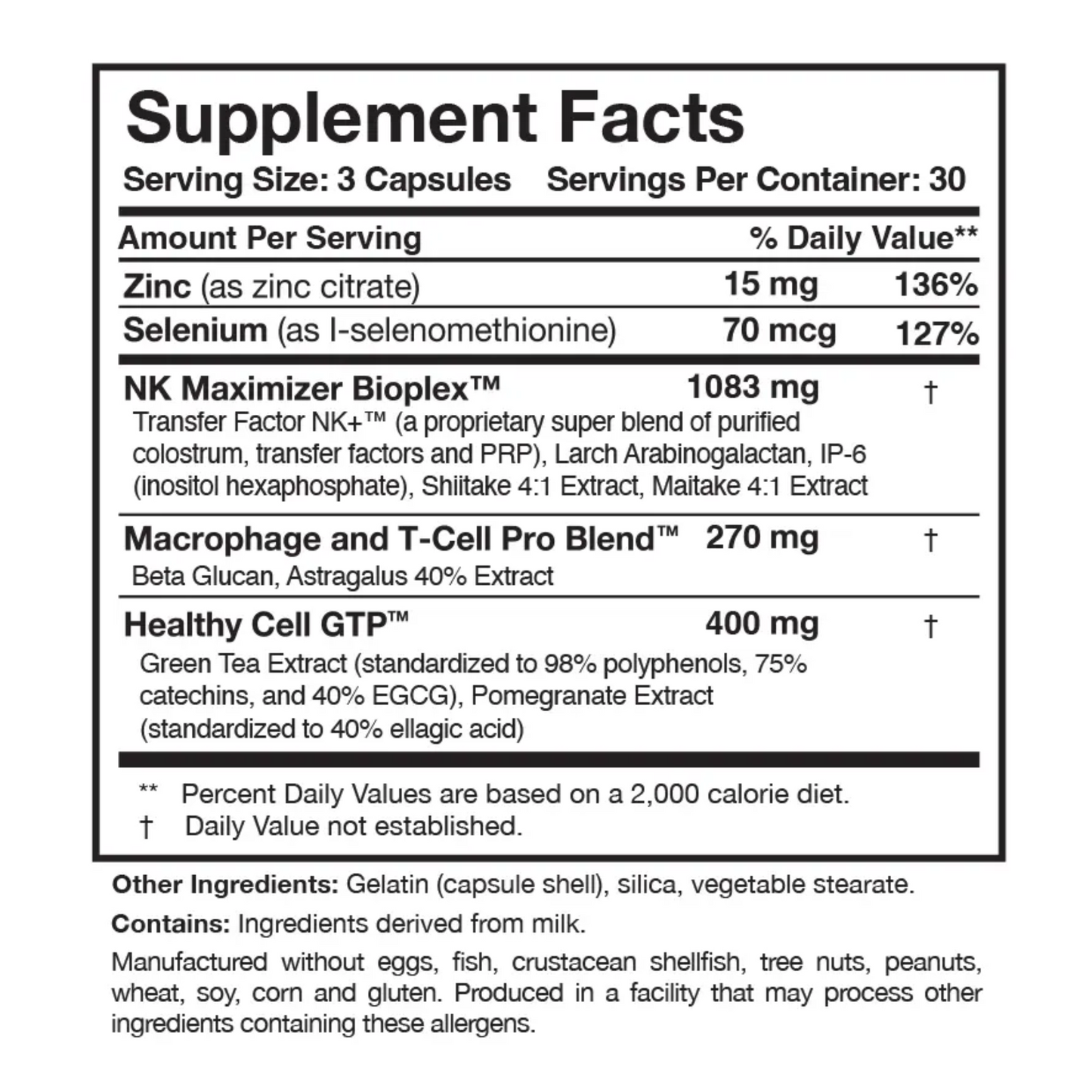 Transfer Factor Multi-Immune™ 90ct