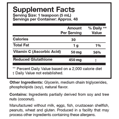 Tri-Fortify Orange Liposomal Glutathione – Orange Tube
