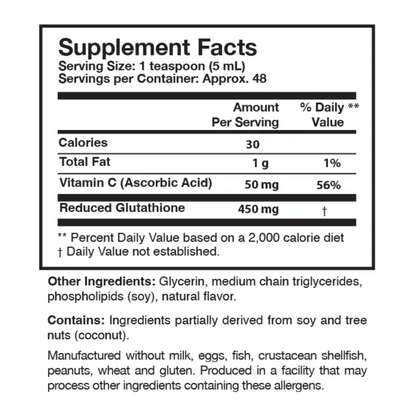 Tri-Fortify Orange Liposomal Glutathione – Orange Tube