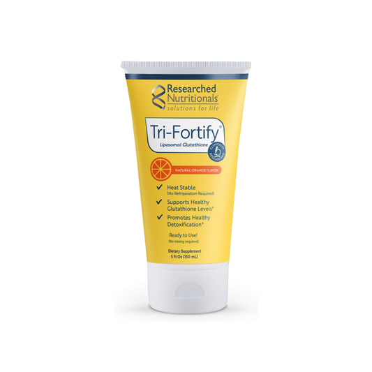 Tri-Fortify Orange Liposomal Glutathione – Orange Tube