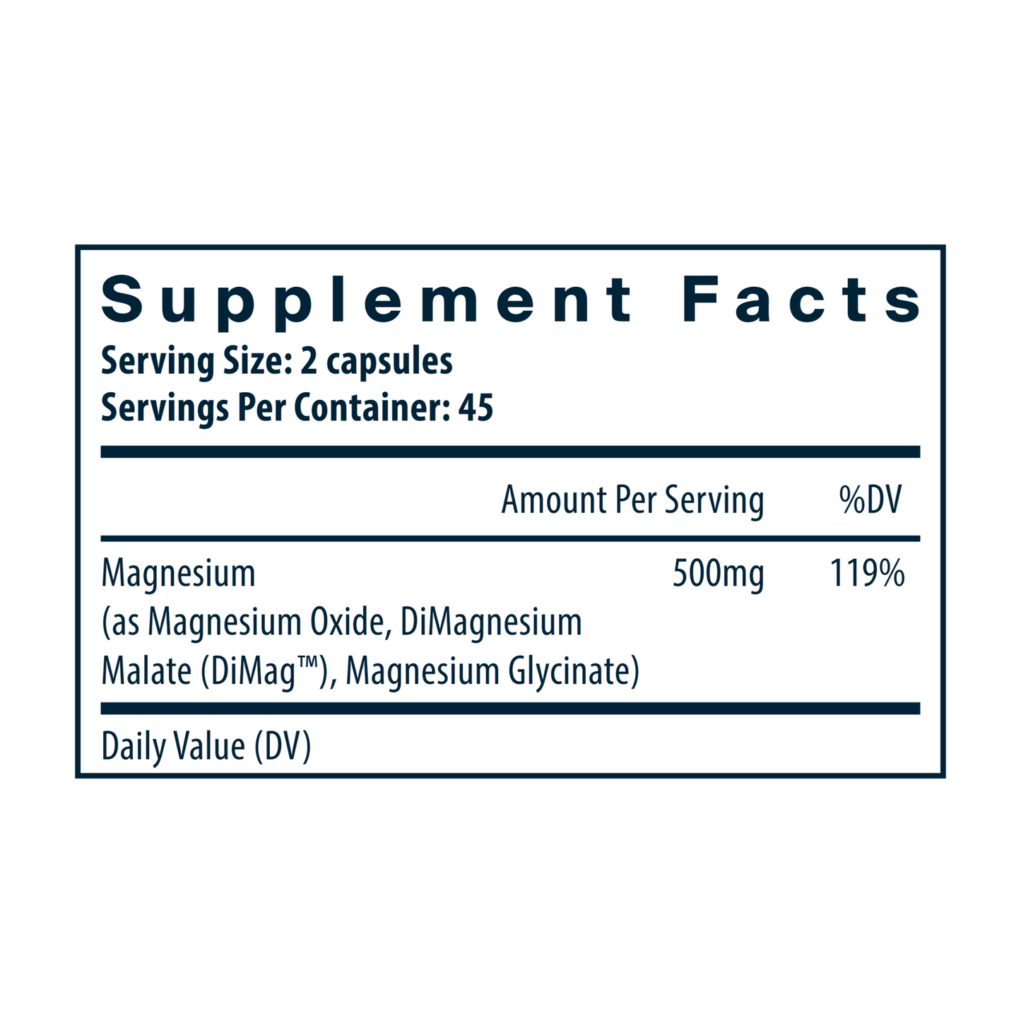 Triple Magnesium Complex