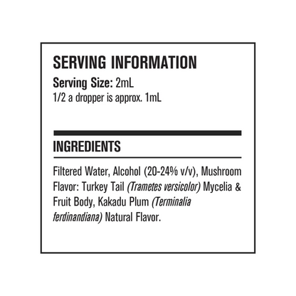 Turkey Tail+ Liquid Double Extract 2oz