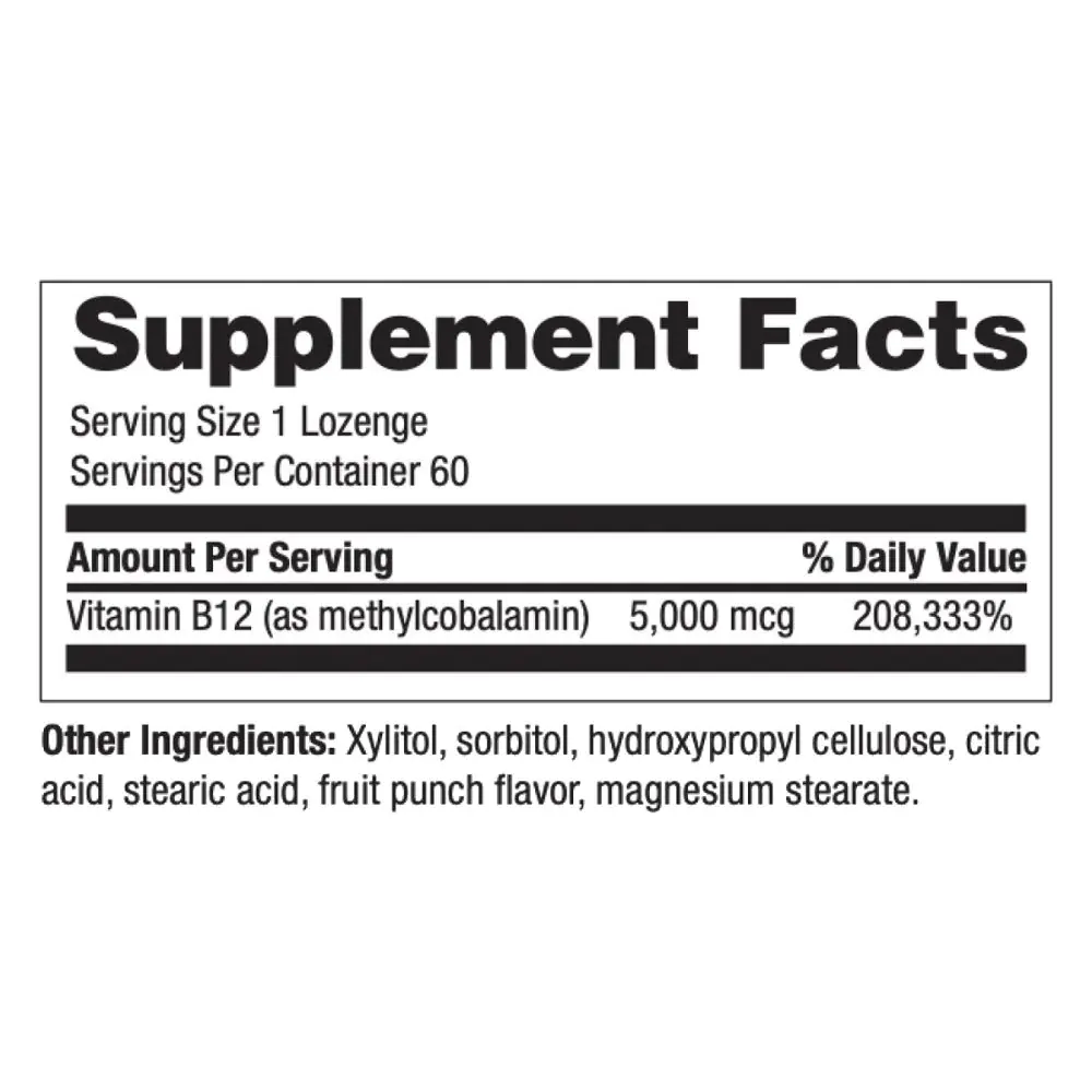 Vitamin B12 Lozenge