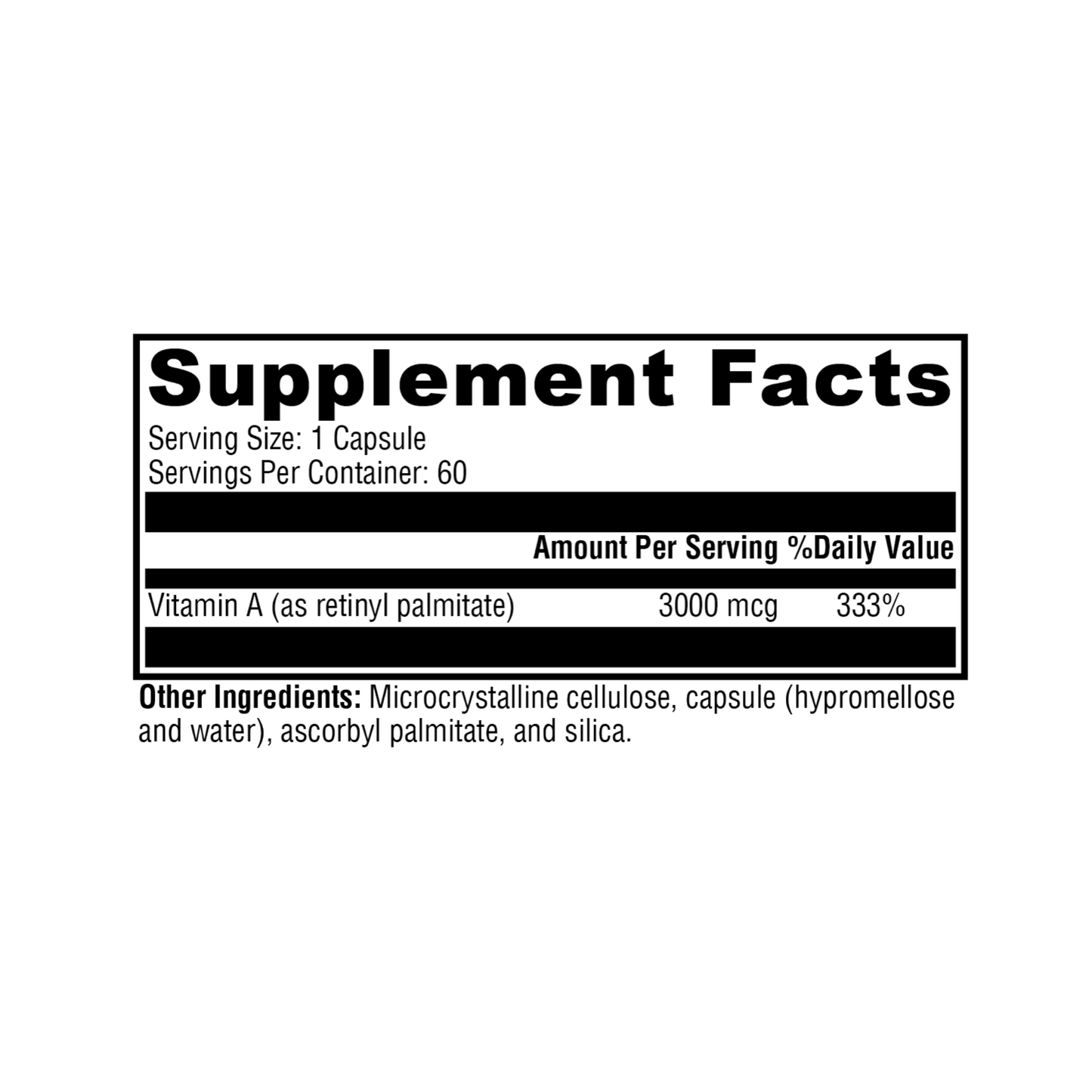 Xcellent A 3000 60 Capsules