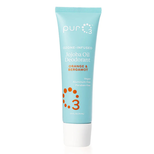 Ozone-Infused Jojoba Oil Roll On Deodorant - Orange & Bergamot